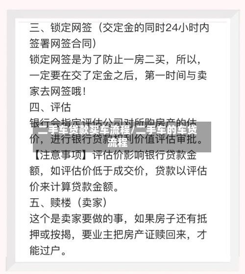二手车贷款买车流程/二手车的车贷流程