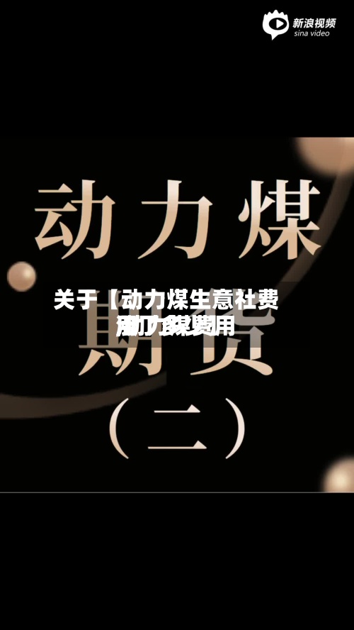关于【动力煤生意社费用,动力煤费用涨了多少】