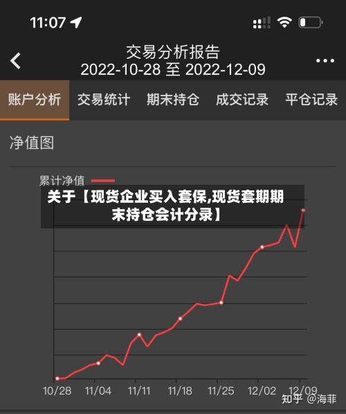 关于【现货企业买入套保,现货套期期末持仓会计分录】